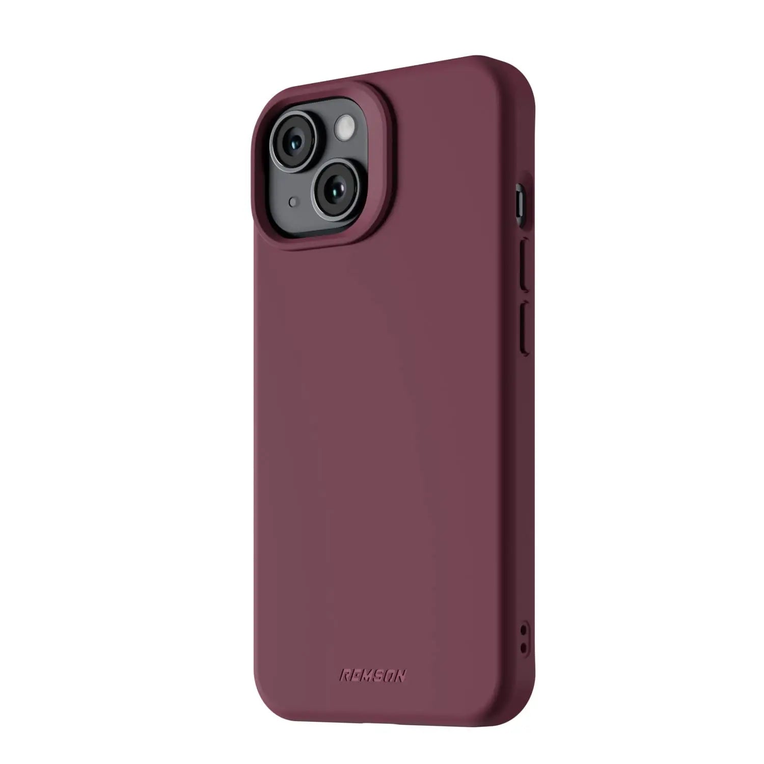 Remson Mag-X Magnetic Hybrid Protective Silicone Case Military Grade Protection Compatible For iPhone 14 Plus (Maroon) Remson