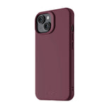 Remson Mag-X Magnetic Hybrid Protective Silicone Case Military Grade Protection Compatible For iPhone 14 Plus (Maroon)