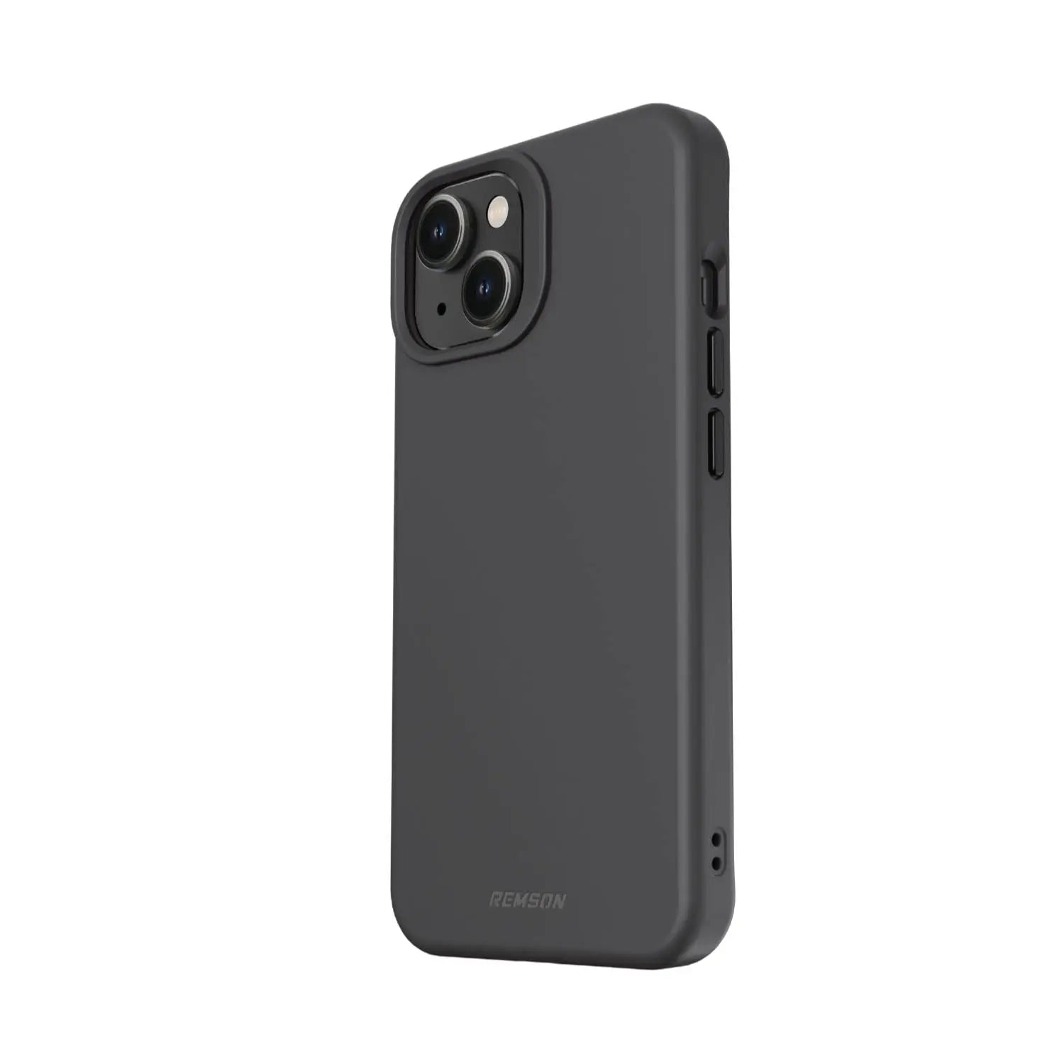 Remson Mag-X Magnetic Hybrid Protective Silicone Case Military Grade Protection Compatible For iPhone 14 Plus (Black) Remson