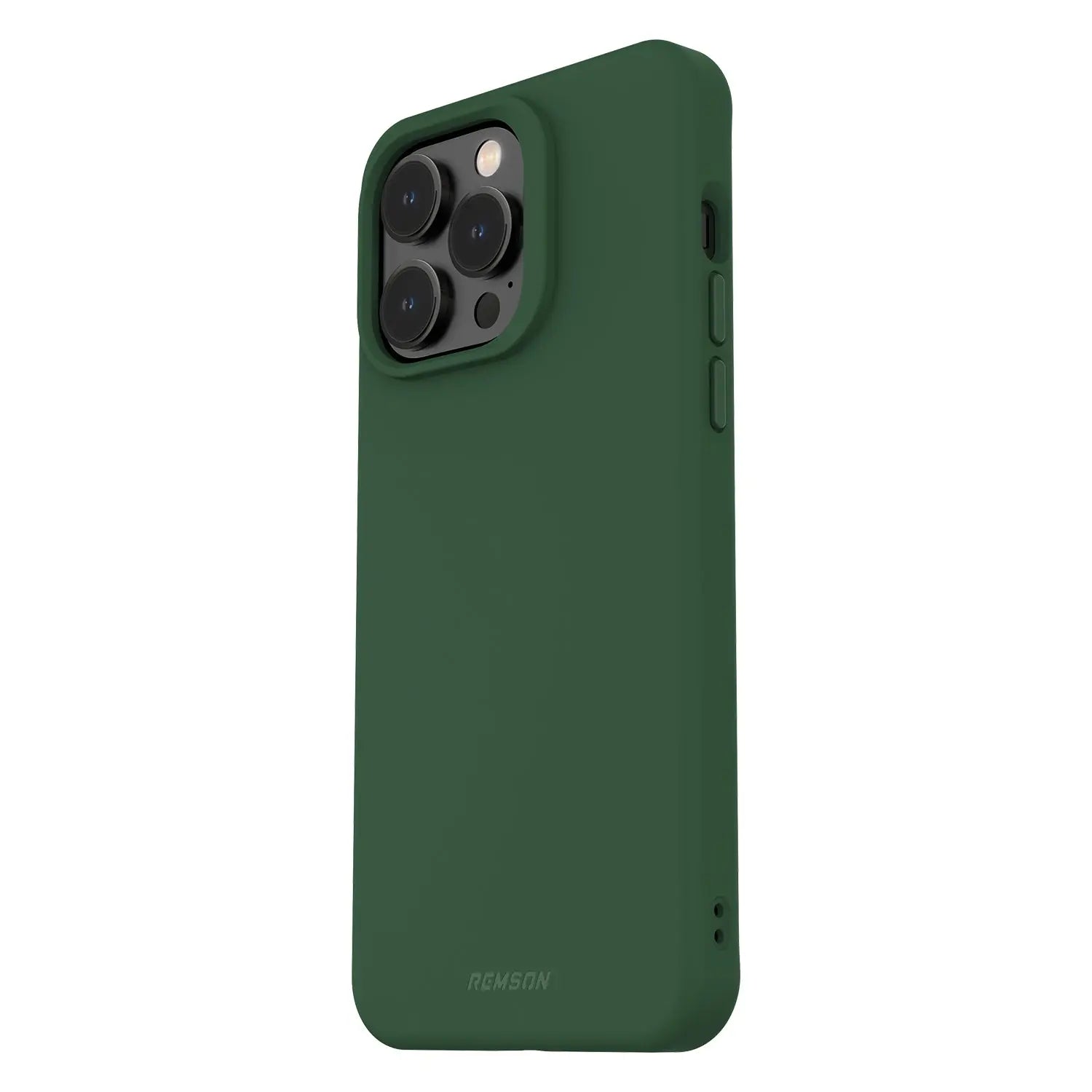 Remson Mag-X Magnetic Hybrid Protective Silicone Case Military Grade Protection Compatible For iPhone 14 Pro Max - Green