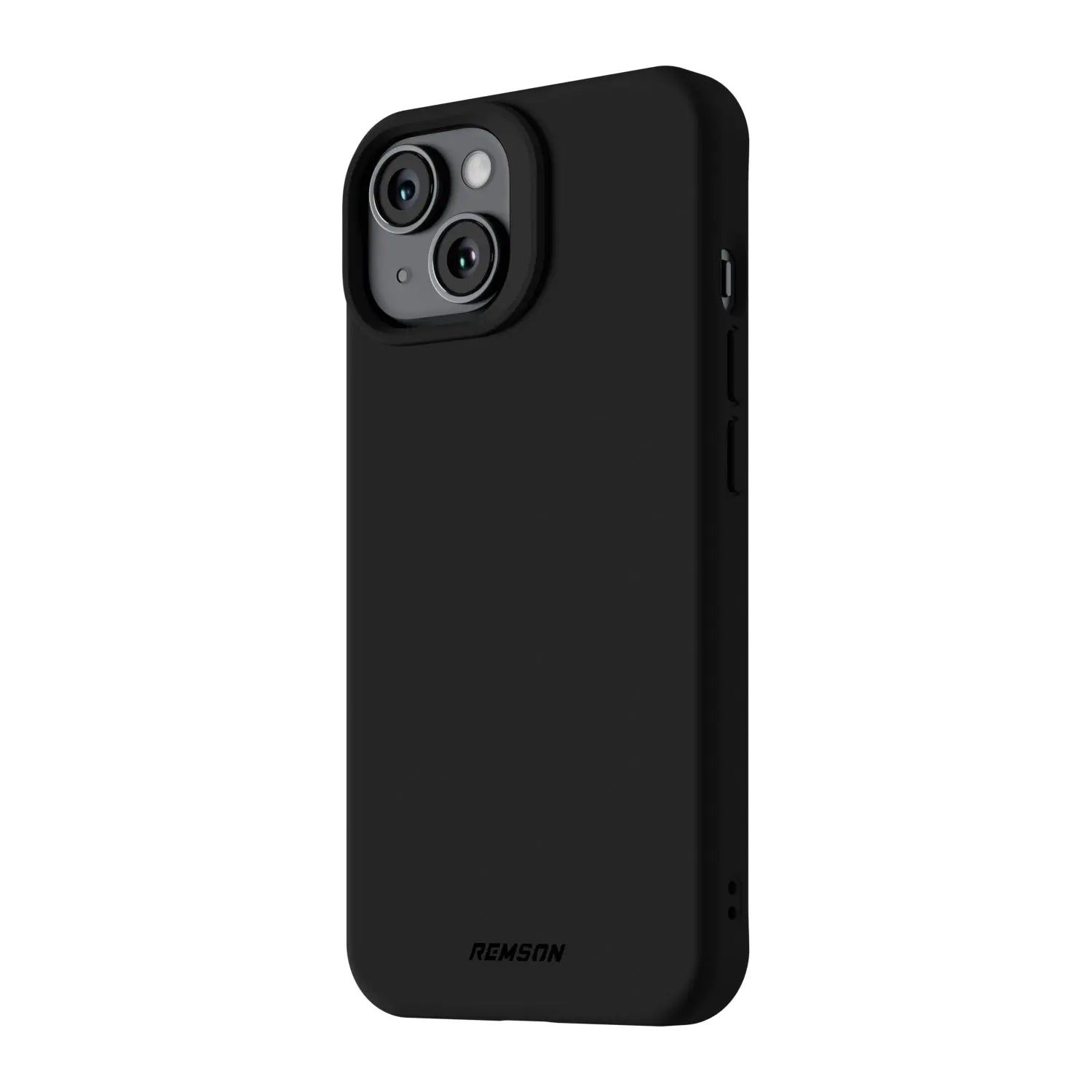 Remson Mag-X Magnetic Hybrid Protective Silicone Case Military Grade Protection Compatible For iPhone 14 - Black