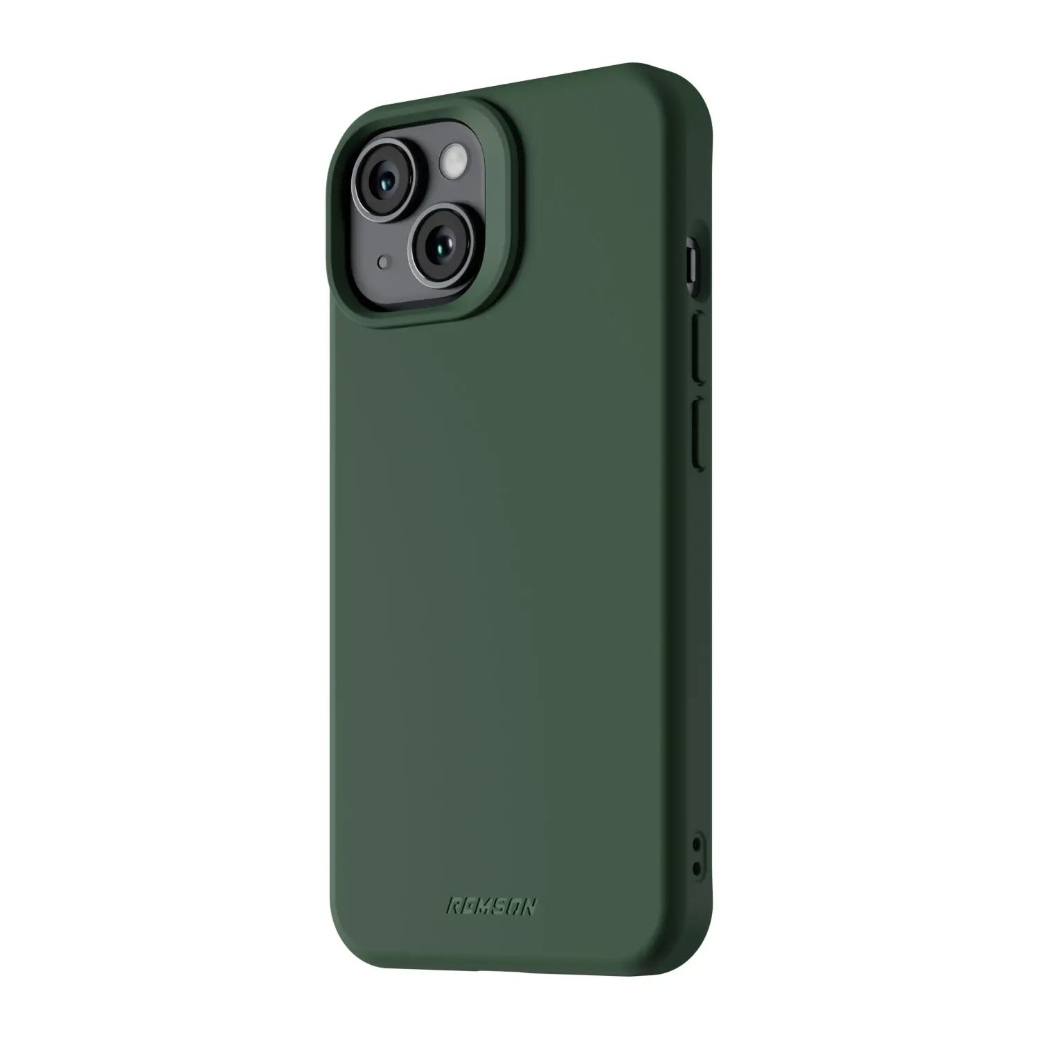 Remson Mag-X Magnetic Hybrid Protective Silicone Case Military Grade Protection Compatible For iPhone 14 - Green