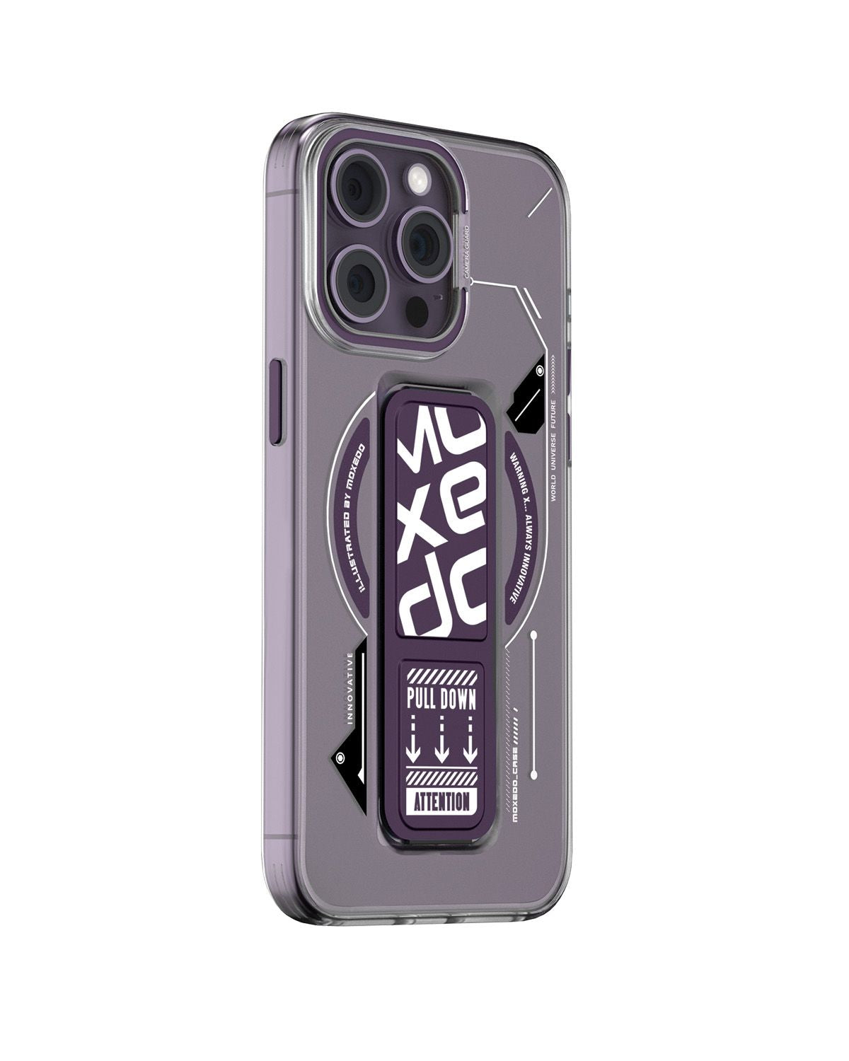 Moxedo Magnetic Case for iPhone 14 Pro Max Purple, Stylish & Protection