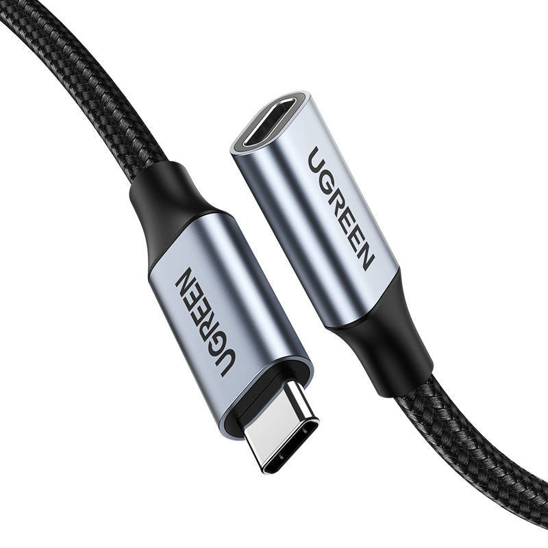 UGREEN Extender cable USB-C 3.1 Gen2 UGREEN US372, 4K, 100W, 1m (black)