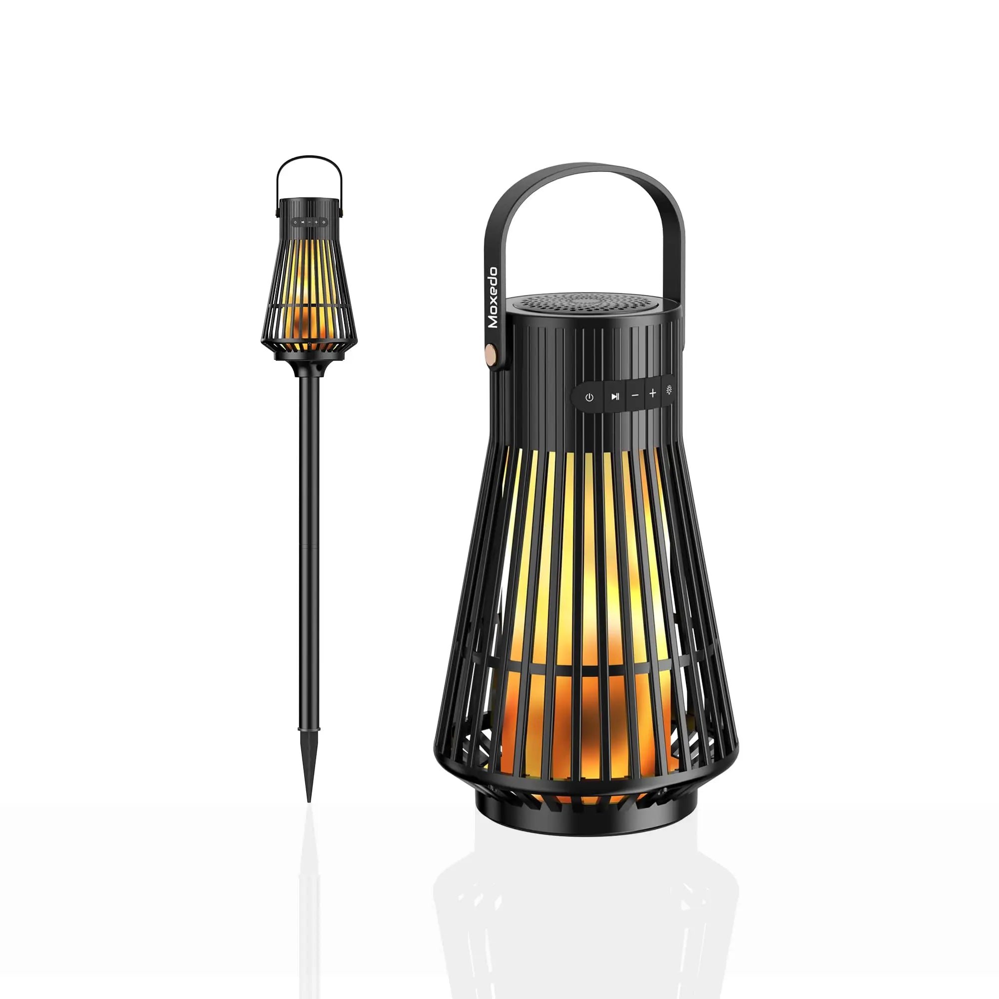 Moxedo LED Flame Torch Wireless Speaker With Pole And Ground Stake