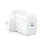 Anker 312 Charger (30W) PD Compatible With Apple and Samsung Devices - White