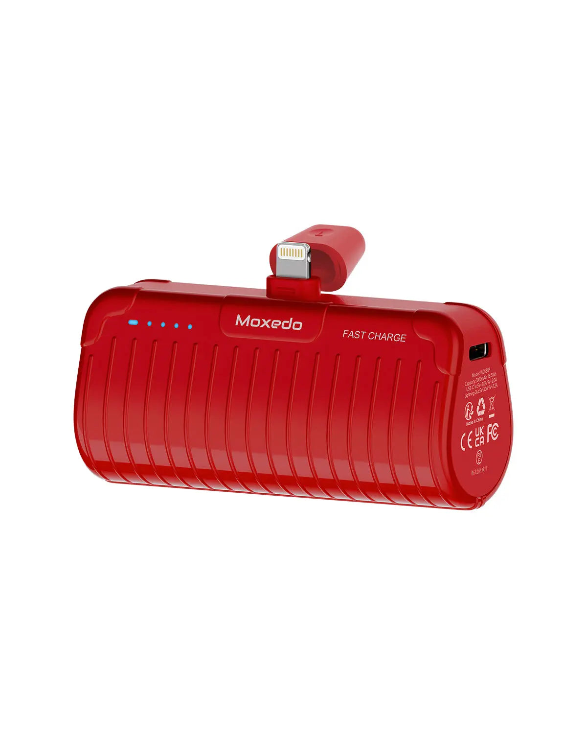 Fast Charging Red Portable Charger Zendure (A3 PD 4-Port Wall