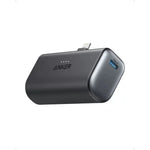 Anker Nano Power Bank (12W) Fast Charging , 5000mAh With Built-In Lightning Foldable Connector - Black