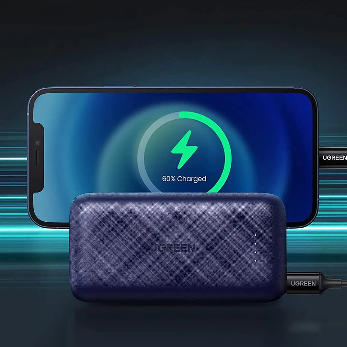 UGREEN 10000mAh Two-way Fast Charging Power Bank 20W