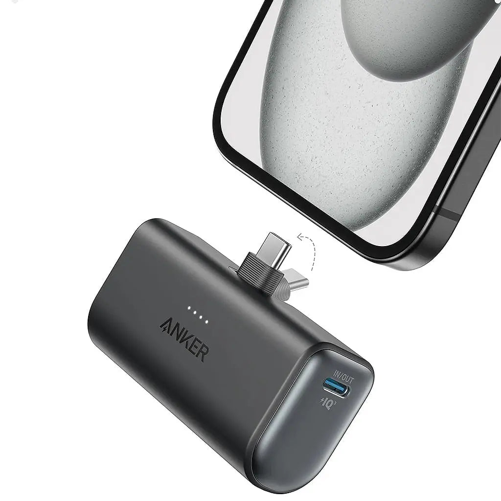 Anker Nano Power Bank with (22.5W Built-in USB-C Connector) Anker