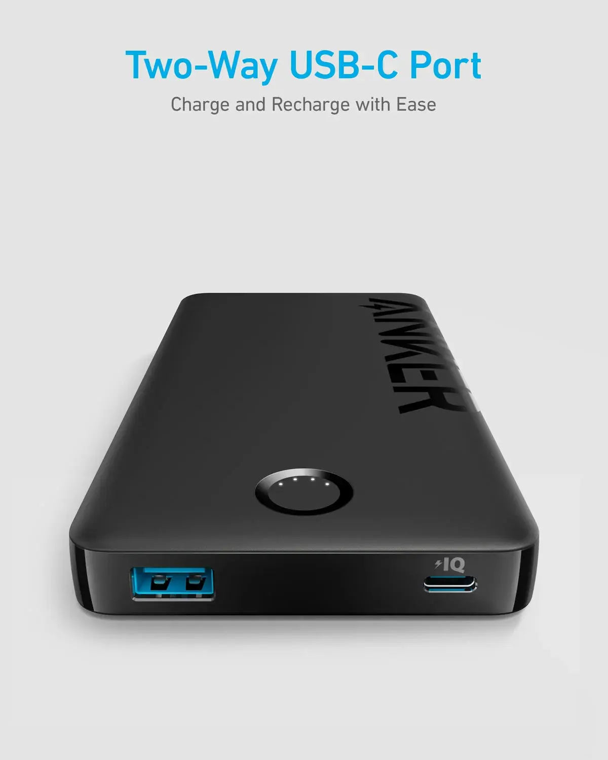 Anker 323 Power Bank (PowerCore PIQ) - Black Anker