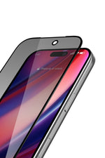 Moxedo Ultra Shield Premium Tempered Glass Screen Protector 9H Hardness Privacy for iPhone 17 Pro 6.3-inch 2025 Full Coverage Anti-Spy Protection with Auto-Align Easy Applicator