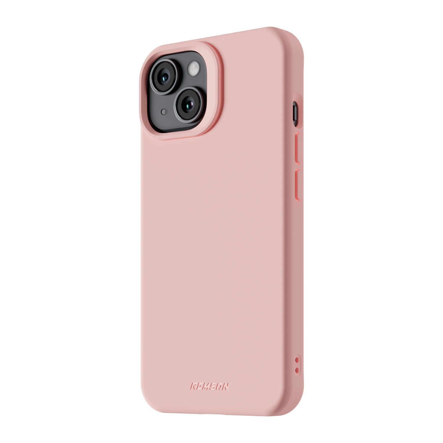 Remson Mag-X Magnetic Hybrid Protective Silicone Case Military Grade Protection Compatible For iPhone 14 - Pink