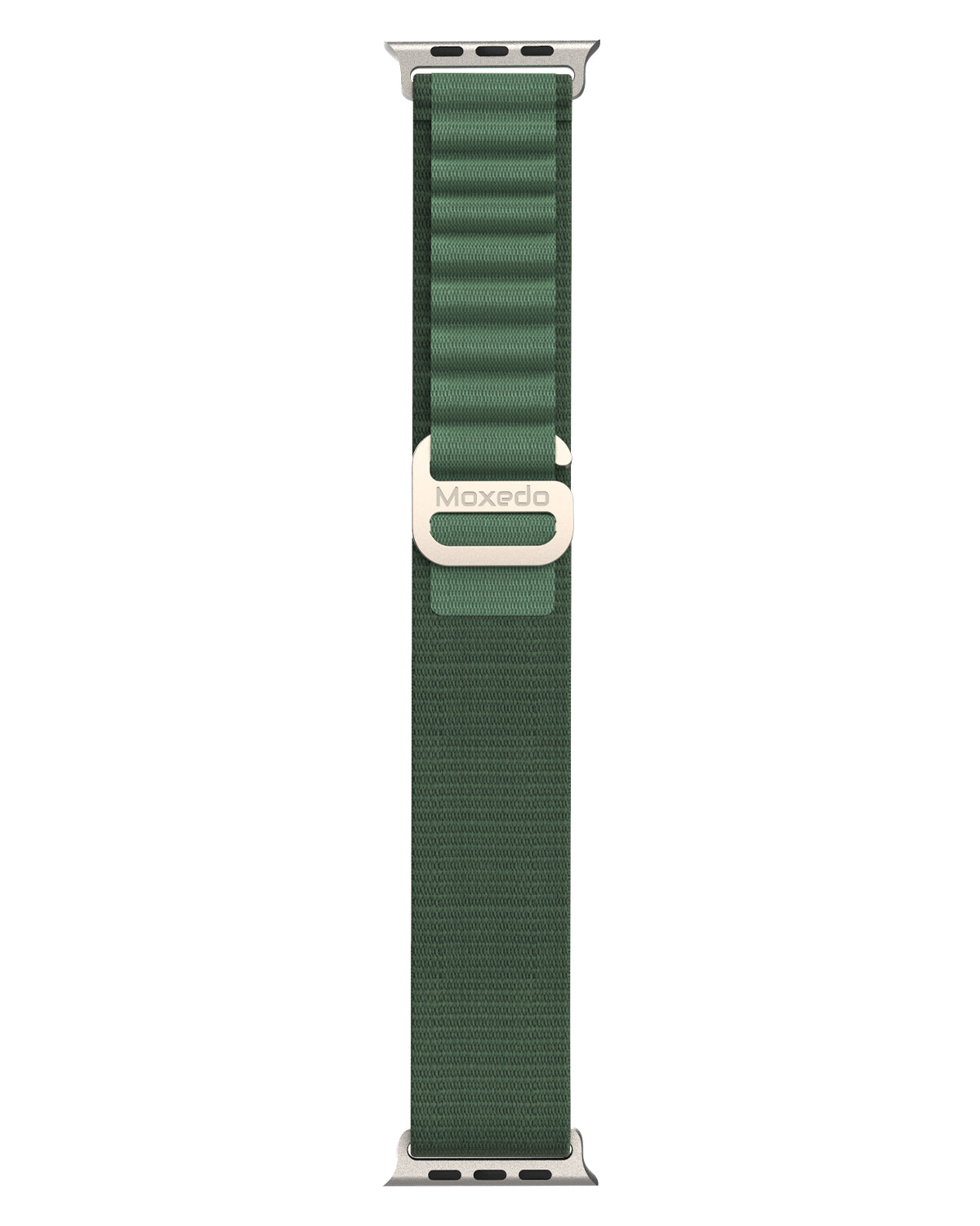 Moxedo Alpine Loop Watch Band Adjustable Sports Nylon Woven with Titanium G-Hook Strap design for 44mm,45mm,49mm (Army Green)