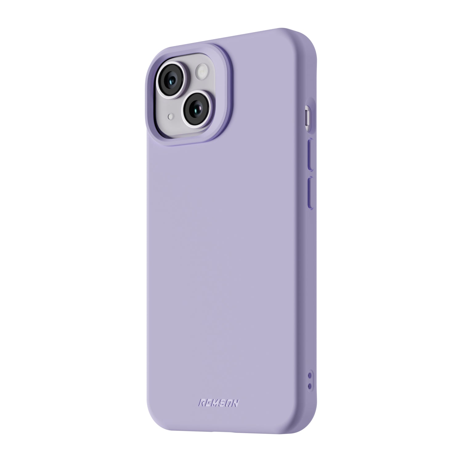 Remson Mag-X Magnetic Hybrid Protective Silicone Case Military Grade Protection Compatible For iPhone 14 - Purple