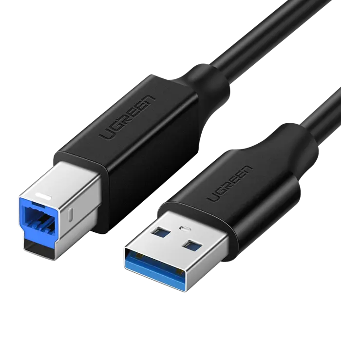 Ugreen printer cable USB-A - USB-B 5Gb/s (US210) black - 2 Meters