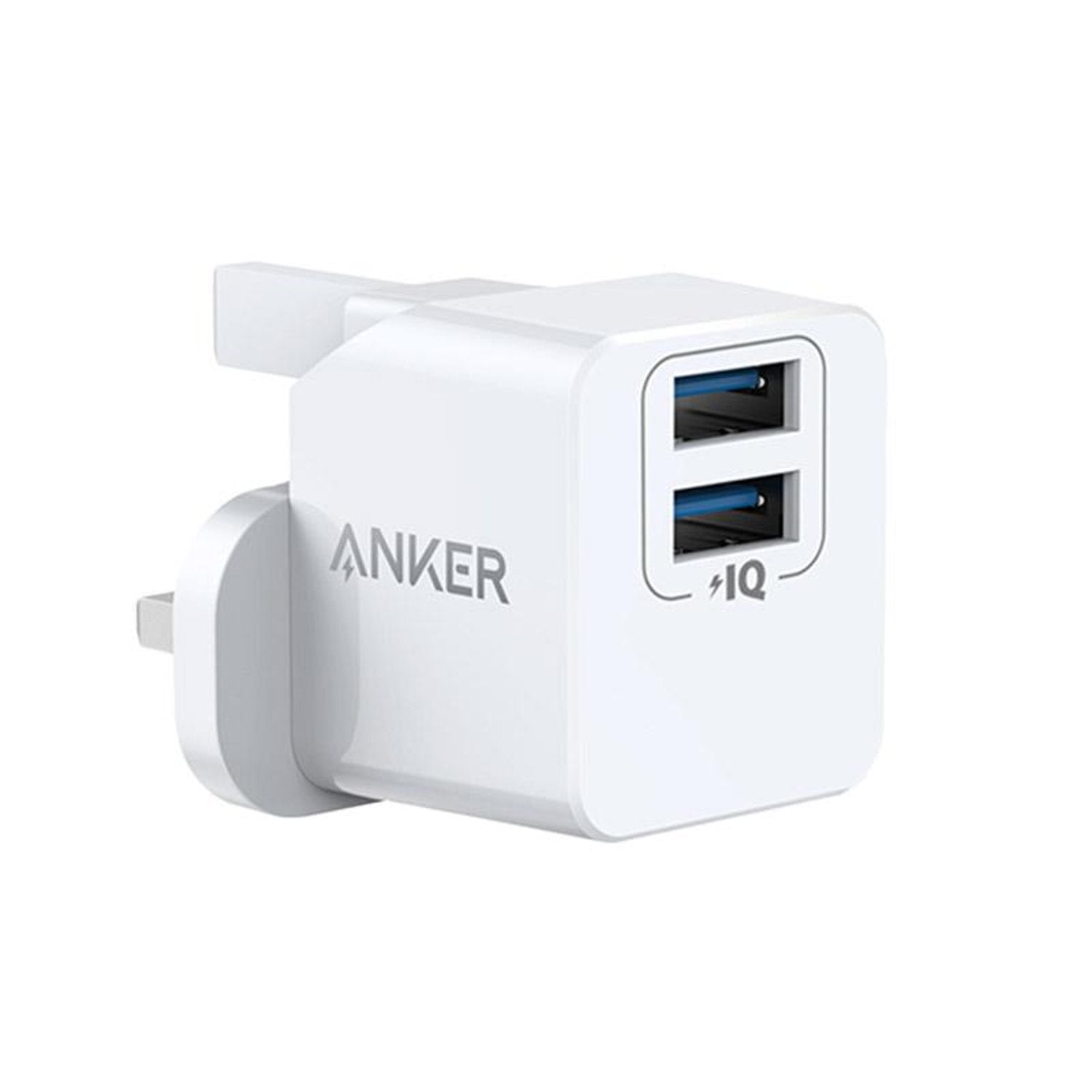 Anker PowerPort Mini Dual-Port Wall Charger ( 12W ) - White