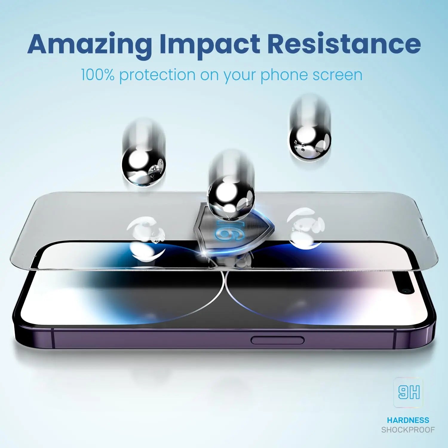 Remson Glass Guard Pro + 9H Tempered Glass Screen Protector Full Coverage HD Clear with Auto Alignment Installation Tool Designed for iPhone 14 Pro - Clear Remson