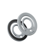 Moxedo Jello-Mag Magnetic Ring Holder - Silicone & MagSafe Compatible, Titanium Gray