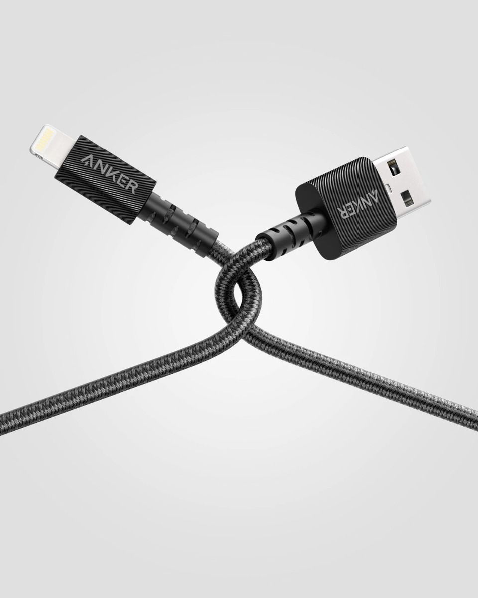 Anker PowerLine Select+ USB-A Cable with Lightning Connector (6ft / 1.8m) - Black