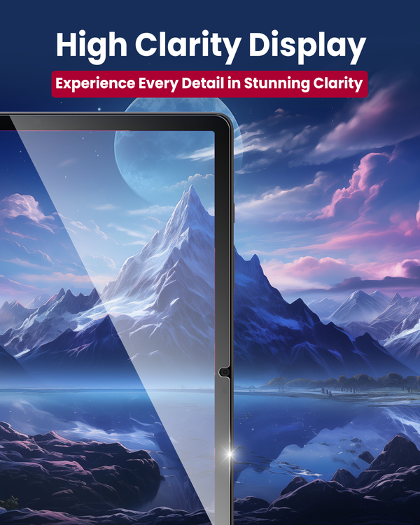 Moxedo Ultra Shield Tempered Glass Screen Protector - HD Clear 9H Hardness for  Samsung  Tab S9