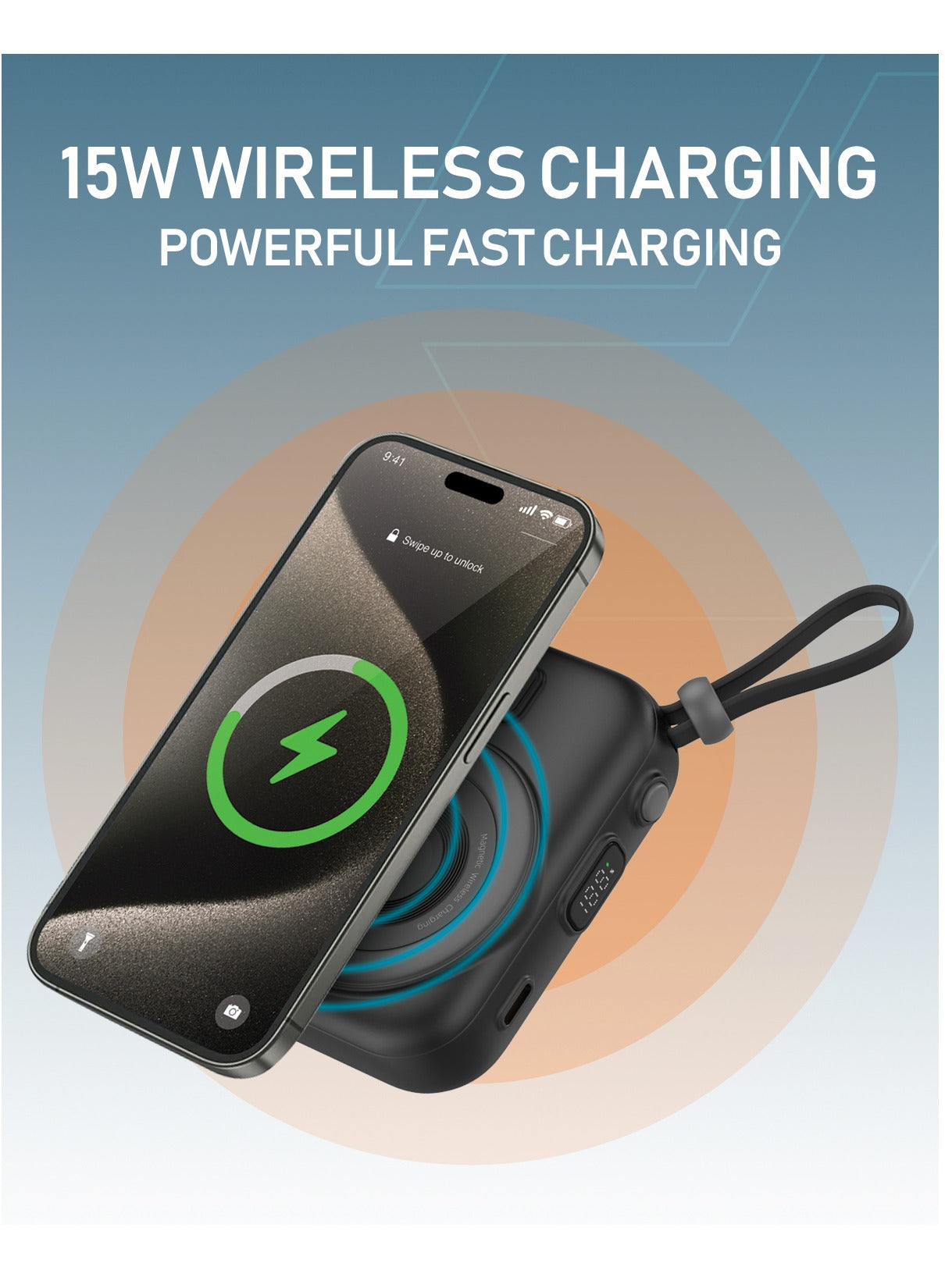 Moxedo Moxedo Combo 3 x 10,000 MaH Power Bank with Charging Dock 15W Power Delivery Wireless Charging with Built-in Type-C Cable