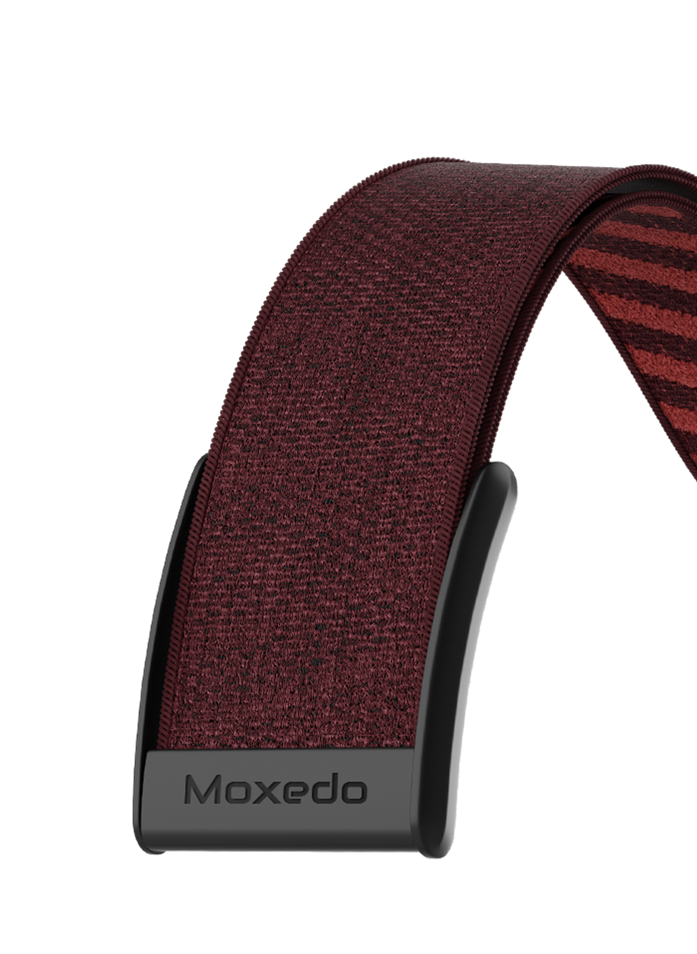 Moxedo Fit-Weave Nylon Braided Band - Pomegranate Red