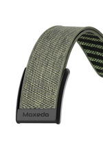 Moxedo Fit-Weave Nylon Braided Band - Cray Green