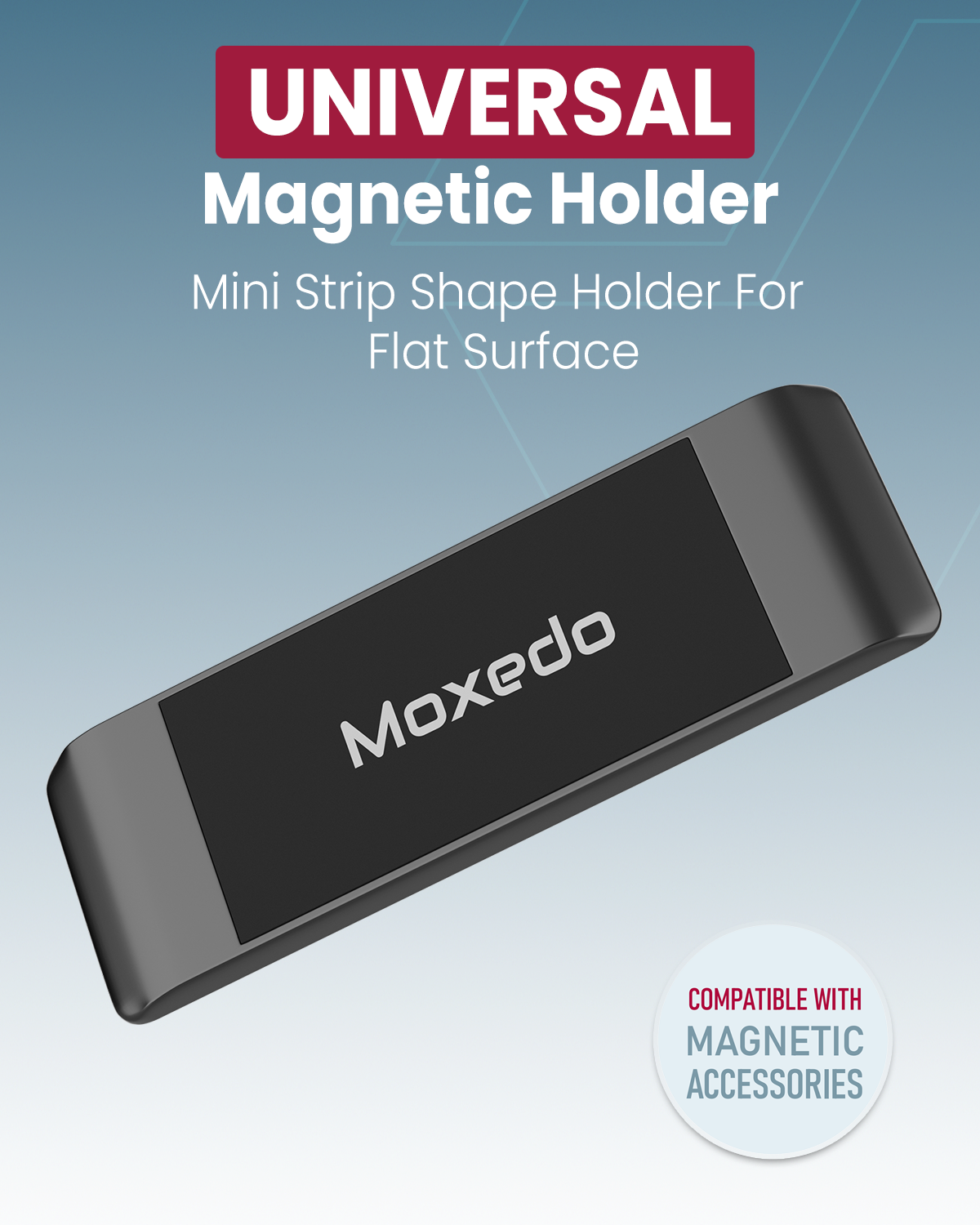 Mini Magnetic Strip Phone Holder – Compact, Stylish, and Ultra-Versatile Mount for All Your Devices