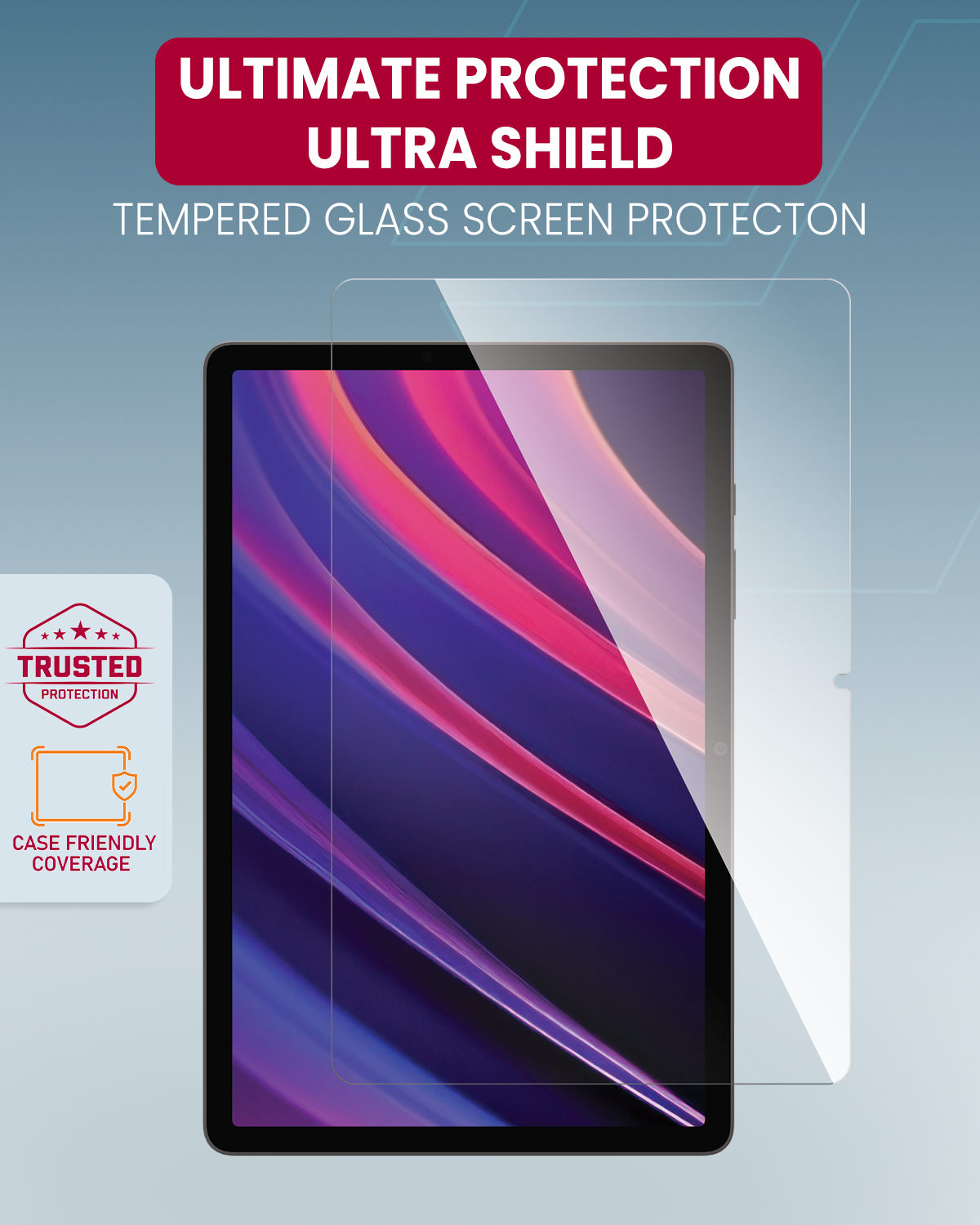 Moxedo Ultra Shield Tempered Glass Screen Protector - HD Clear 9H Hardness for  Samsung  Tab S9