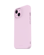 جراب Remson Mag-X المغناطيسي الهجين الواقي المصنوع من السيليكون، حماية عسكرية متوافقة مع iPhone 15 6.1 بوصة - وردي 