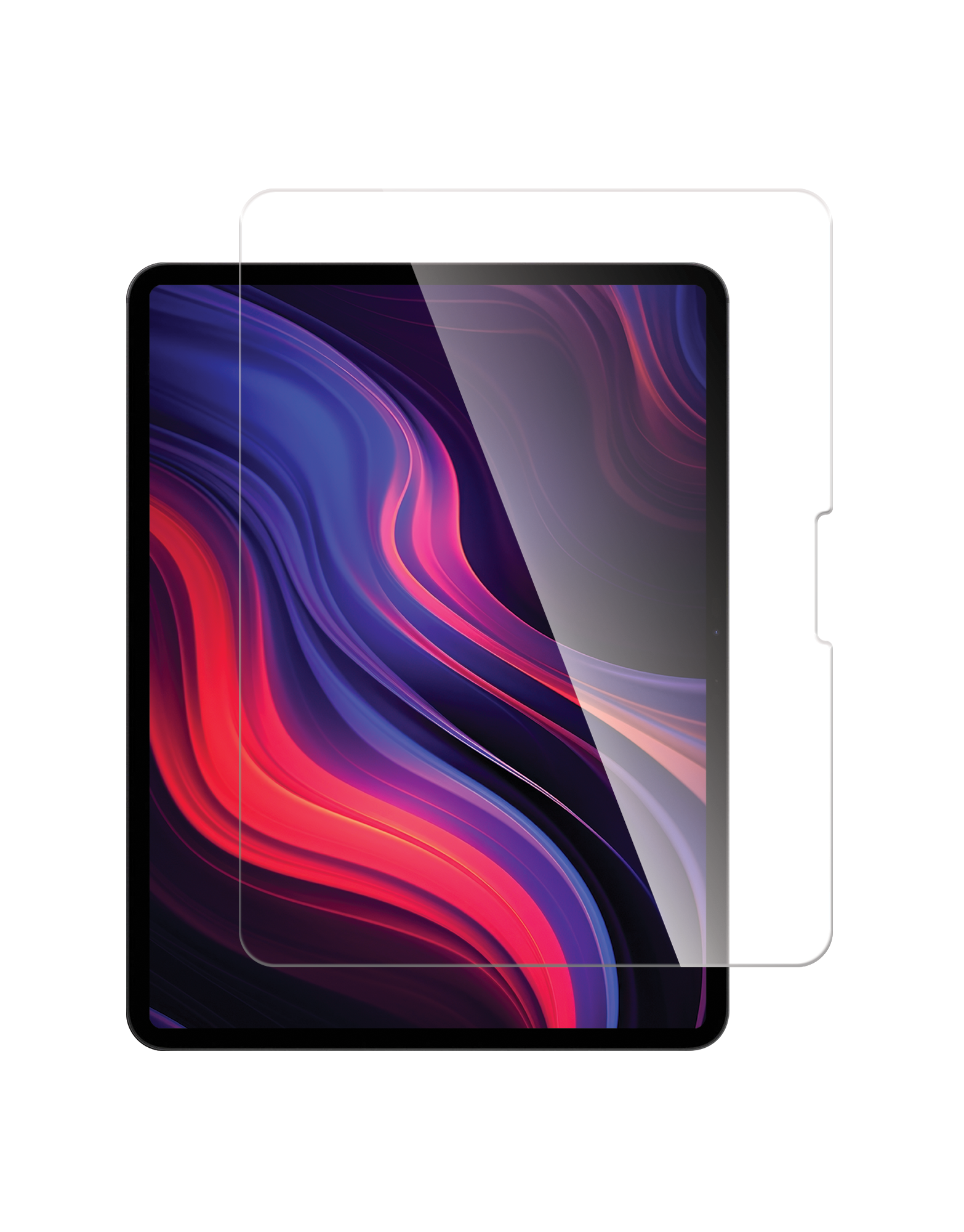 Moxedo Ultra Shield Tempered Glass Screen Protector HD Clear 9H Hardness Micro Curved Edges with Installation Guide (Clear, iPad 13 Pro 2024 M4