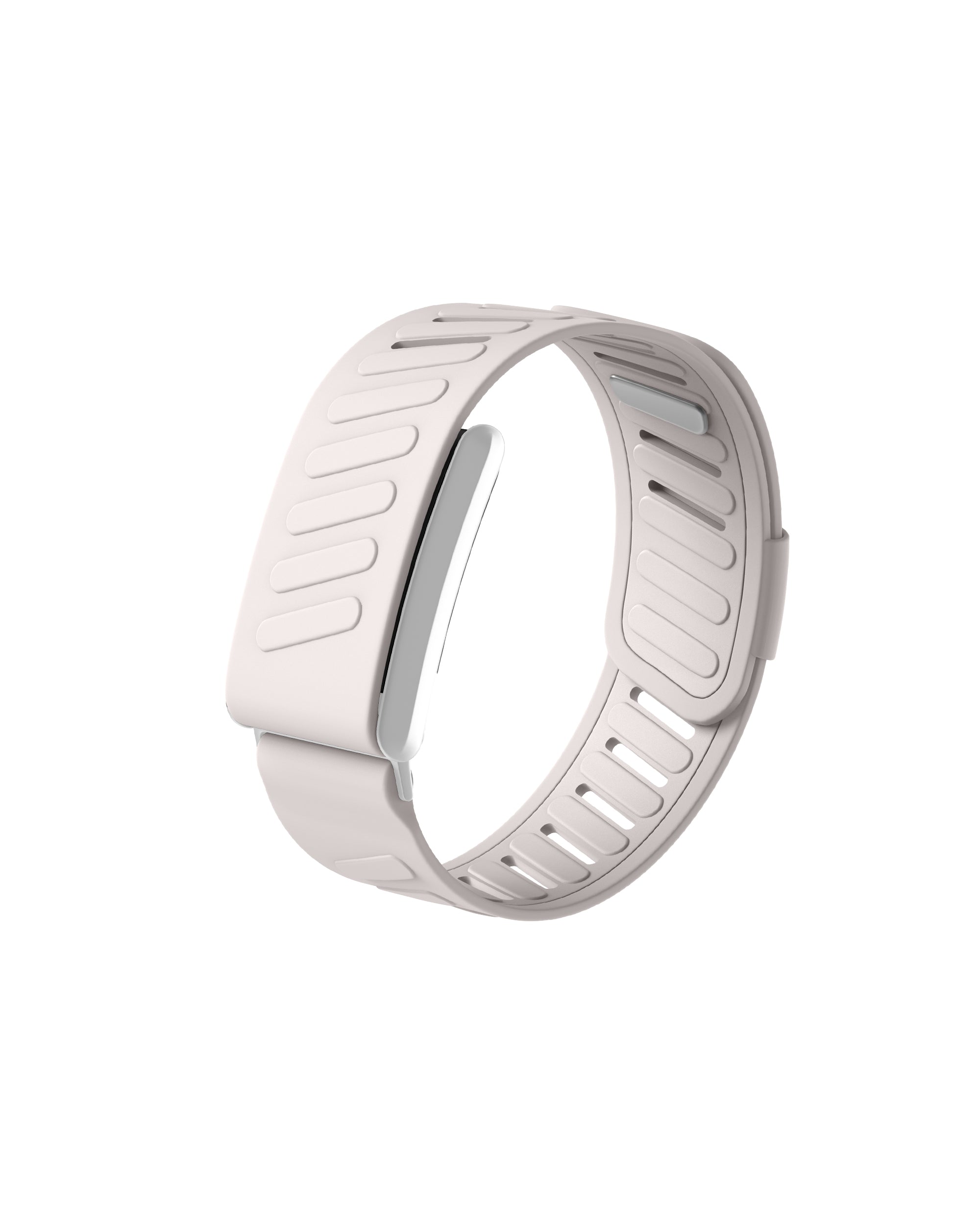 Moxedo Comfort Durable Whoop 5.0 Band Soft-Touch Silicone Replacement Wrist Strap–Flexible, Waterproof Watch Band for Men & Women, Lightweight, Skin-Friendly with U-Shaped Connector - Beige