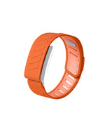 Moxedo Comfort Durable Whoop 5.0 Band Soft-Touch Silicone Replacement Wrist Strap–Flexible, Waterproof Watch Band for Men & Women, Lightweight, Skin-Friendly with U-Shaped Connector - Orange