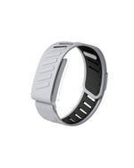 Moxedo Comfort Durable Whoop 5.0 Band Soft-Touch Silicone Replacement Wrist Strap–Flexible, Waterproof Watch Band for Men & Women, Lightweight, Skin-Friendly with U-Shaped Connector - Gray
