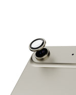 Moxedo Camera Lens Protector for iPhone 17 Air 6.5” 2025 9H Tempered Glass Aluminum Alloy Individual Ring Camera Lens Cover Protector with Easy Installation Tool – Gold