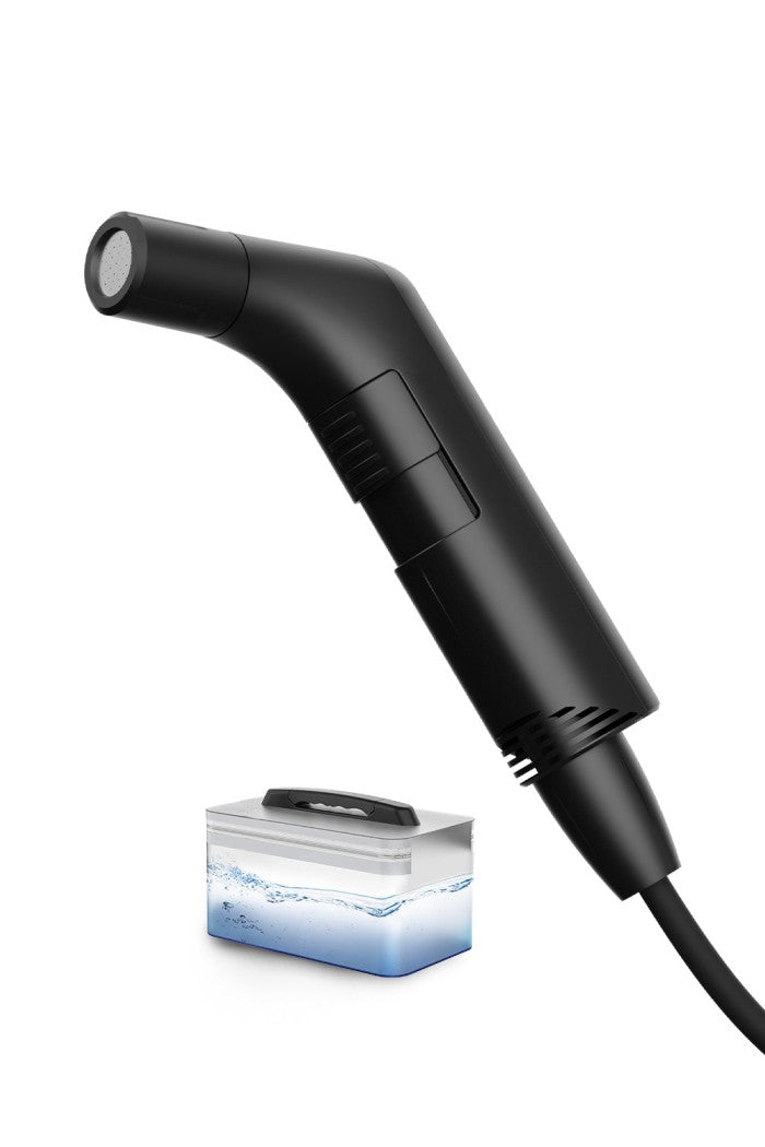 Moxedo JetStream+ Portable Electric Bidet Sprayer 2 Modes Pressure Rechargeable 30 Mins Working Time with 2.3L Water Container for Travel, Camping and Outdoor Use