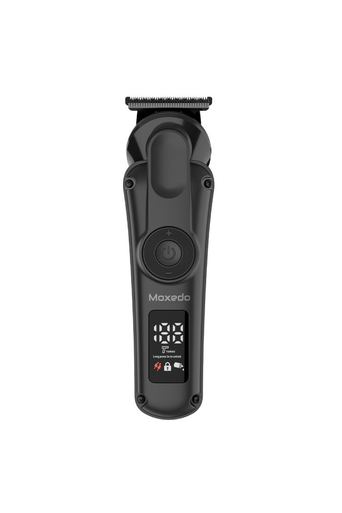 Moxedo Clivra Cordless Hair Trimmer Clipper for Men Titanium Coated Blade 90 Mins Working Time 2 Speed Control IPX6 Waterproof