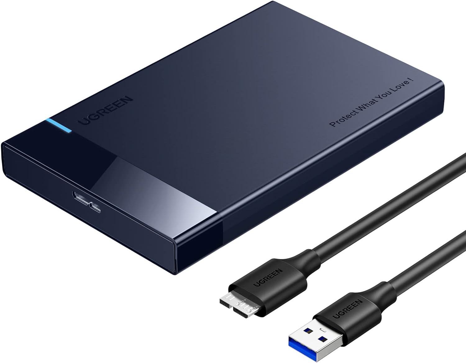 UGREEN USB 3.0 HDD Enclosure with USB 3.0 Cable