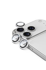 Remson Camera Lens Protector for iPhone 17 Pro 6.3 inch/ iPhone 17 Pro Max 6.9 inch, 9H Tempered Glass, HD Multi-Layer Protection, Shatterproof Clarity with Installation Guide-Silver