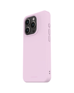 Remson Mag-X Magnetic Hybrid Protective Silicone Case Military Grade Protection Compatible for iPhone 15 Pro Max 6.7 inches - Pink