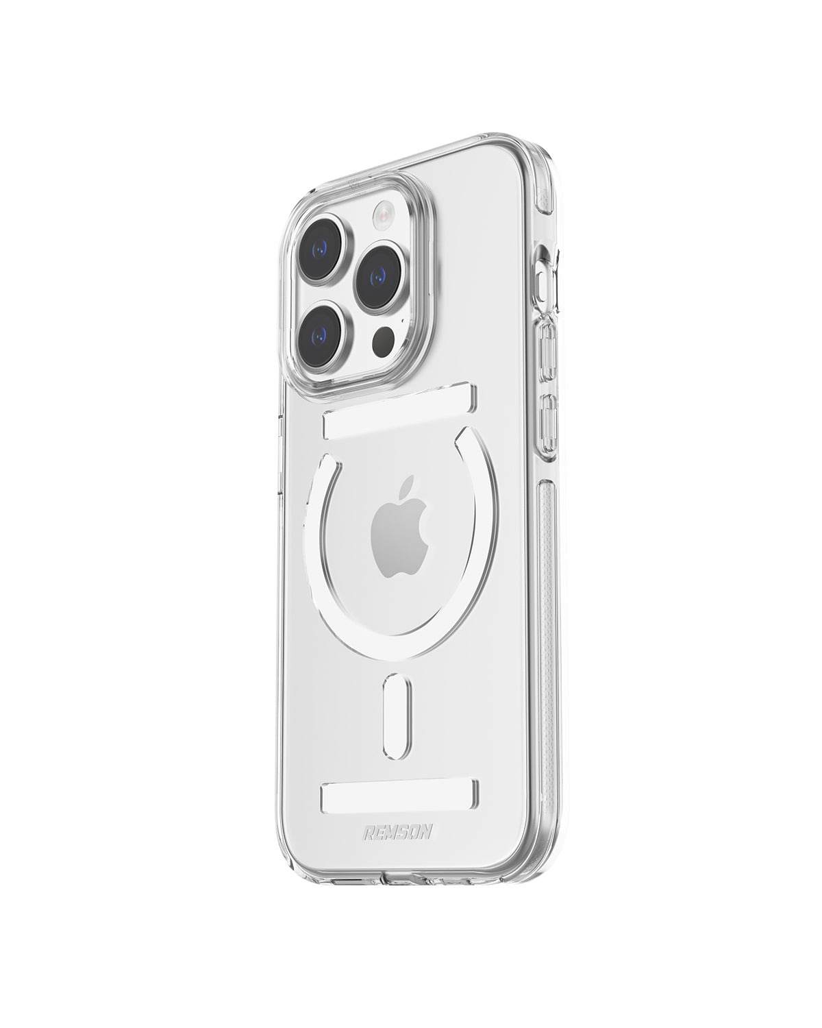 Remson Mag-X Magnetic Hybrid Protective Clear Case Military Grade Protection Compatible for iPhone 15 Pro Max 6.7 inches