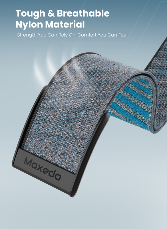 Moxedo Fit-Weave Nylon Braided Band - Diamond Blue