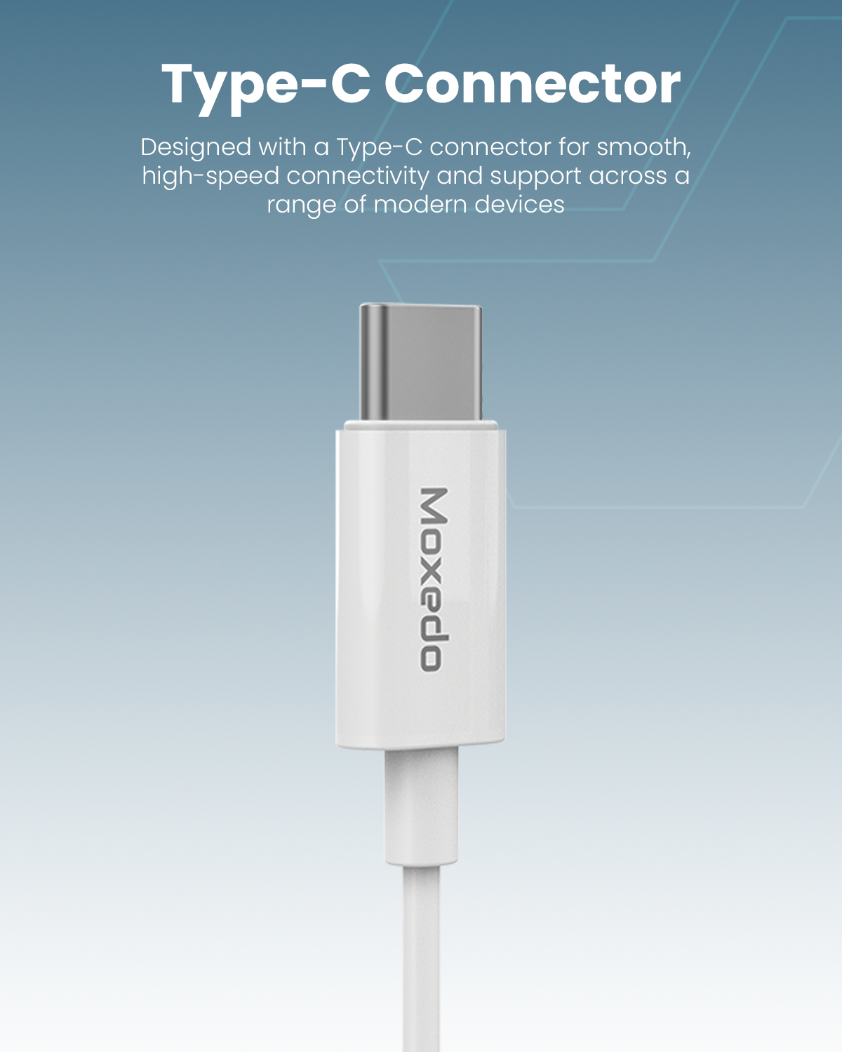 Moxedo Mono Earphone Type-C Connector Earphone with In-Line Microphone for iPhone 16/15, Samsung Galaxy s24 Ultra/S21 Ultra/ S20 FE, Note 20/10, iPad Pro 2018/Mac Book (White)